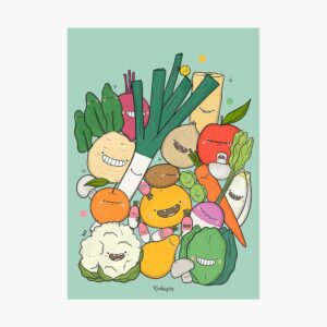 Fruits et légumes Mars (A4)