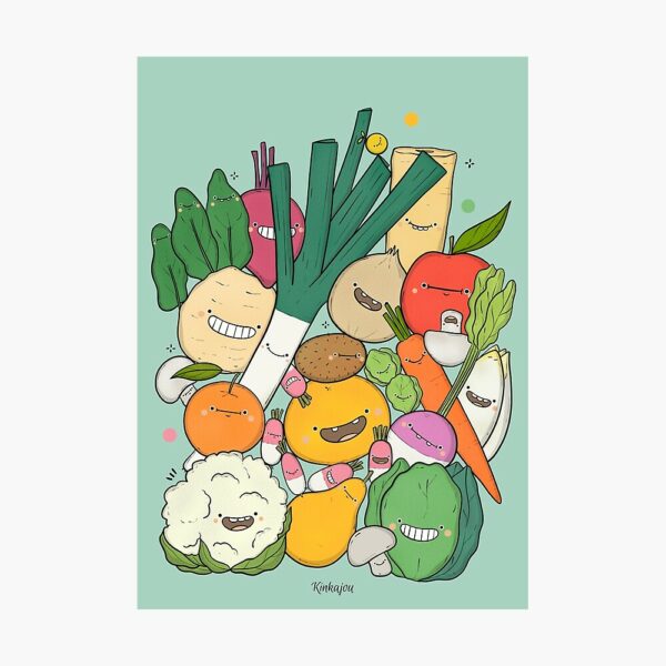 Fruits et légumes Mars (A4)
