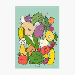 Fruits et légumes Août (A4)