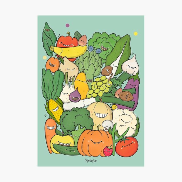 Fruits et légumes Septembre (A4)