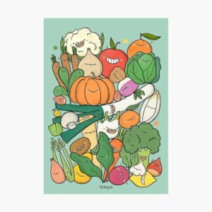 Fruits et légumes Novembre (A4)