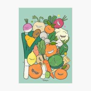 Fruits et légumes Décembre (A4)