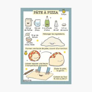 Pâte à pizza (10x15)
