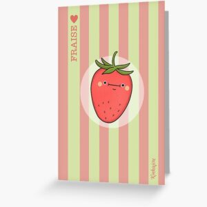 Carnet Fraise (10x15)