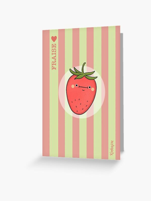 Carnet Fraise (10x15)