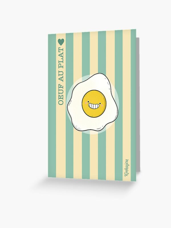 Carnet Oeuf au plat (10x15)