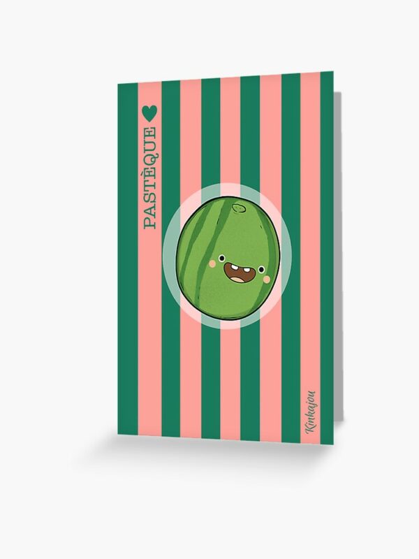 Carnet Pastèque (10x15)