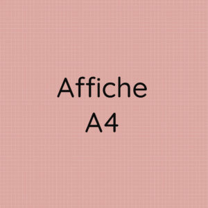 Affiche A4