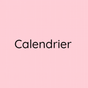 Calendrier