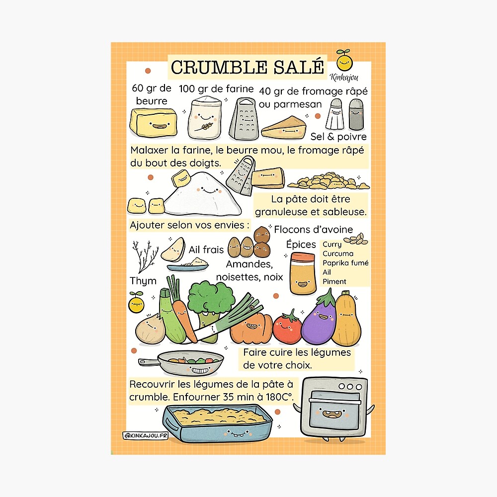 Crumble salé (10x15)